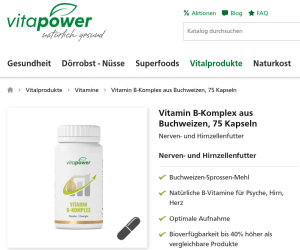 Vitamin B Komplex online bestellen
