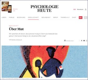 Was bedeutet mutig sein? Und wovon hängt es ab, ob jemand Mut zeigt?