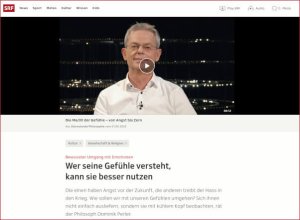SRF.ch: Sternstunde Philosophie - Wer seine Gefühle versteht, kann sie besser nutzen