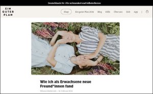 Einguterplan.de: Freund:innen finden