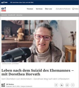 Podcast Leben nach dem Suizid des Ehemannes -ERF-Medien.ch