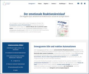 Der emotionale Reaktionskreislauf erklärt von Enneagramgermany.de