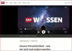 Unsere Persönlichkeit - wie wir sind und anders werden. Radiobeitrag auf SRF.ch