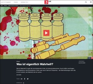 Was ist eigentlich Wahrheit? Ein Beitrag von 3sat.de.